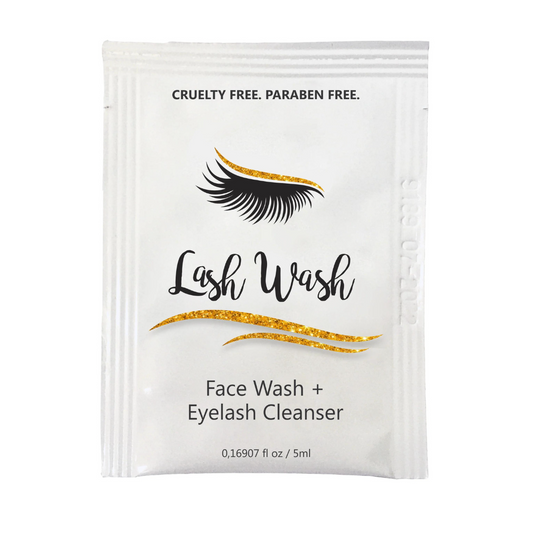 Face Wash + Eyelash Cleanser (5ml)
